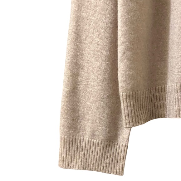 Alice Walk Cashmere Getaway Henley Button Cozy Sweater Sz M - Picture 4 of 9